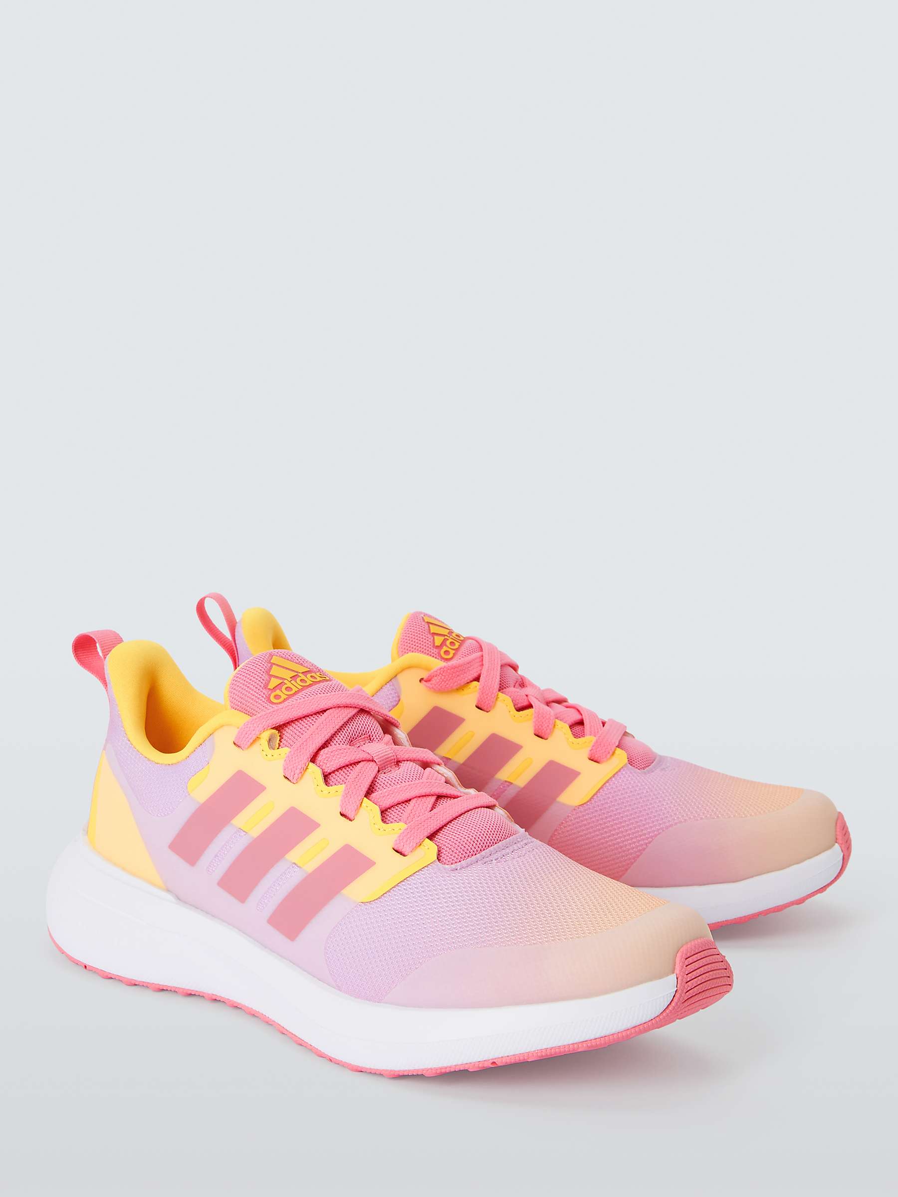 Buy adidas Kids' Fortarun 2.0 Lace Up Trainers, Multi Online at johnlewis.com