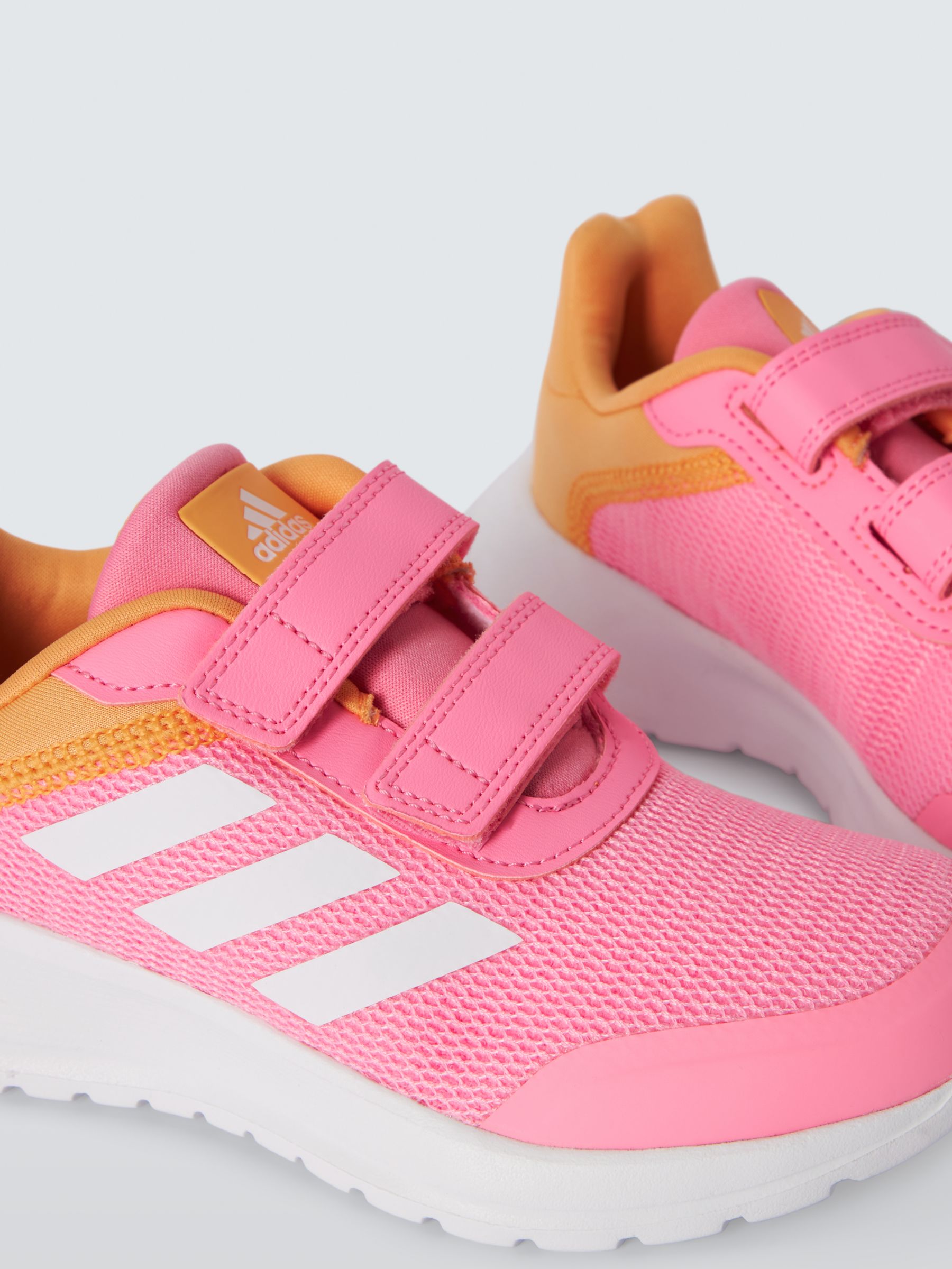 adidas Kids' Tensaur Run Trainers, Pink/White, 1