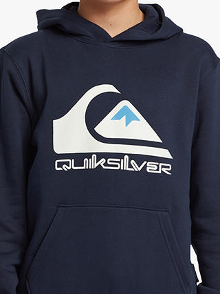 Quiksilver Kids' Big Logo Hoodie, Navy