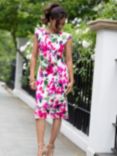 Alie Street Petite Pippa Floral Shift Dress, Fuchsia
