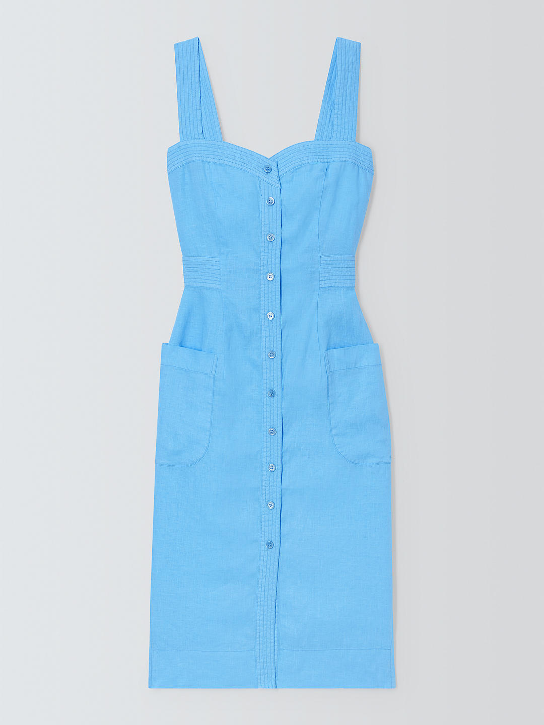 Equipment Josefina Linen Dress, Blue