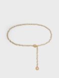 Gerard Darel Veronica Chain Belt, Gold, One Size