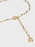 Gerard Darel Veronica Chain Belt, Gold, One Size