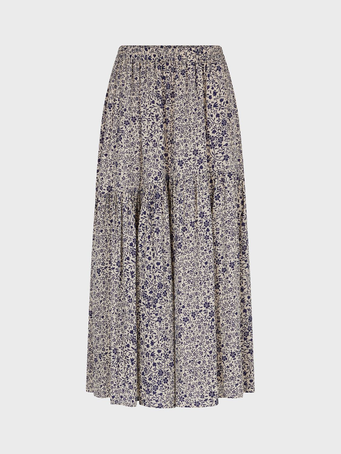 Buy Gerard Darel Destiny Tiered Maxi Skirt, Multi Online at johnlewis.com