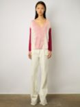 Gerard Darel Lamy Linen T-Shirt, Pink