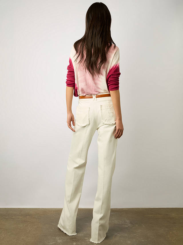 Gerard Darel Lamy Linen T-Shirt, Pink