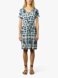 Gerard Darel Elita Tie Die Print Dress, Indigo/Multi, Indigo/Multi