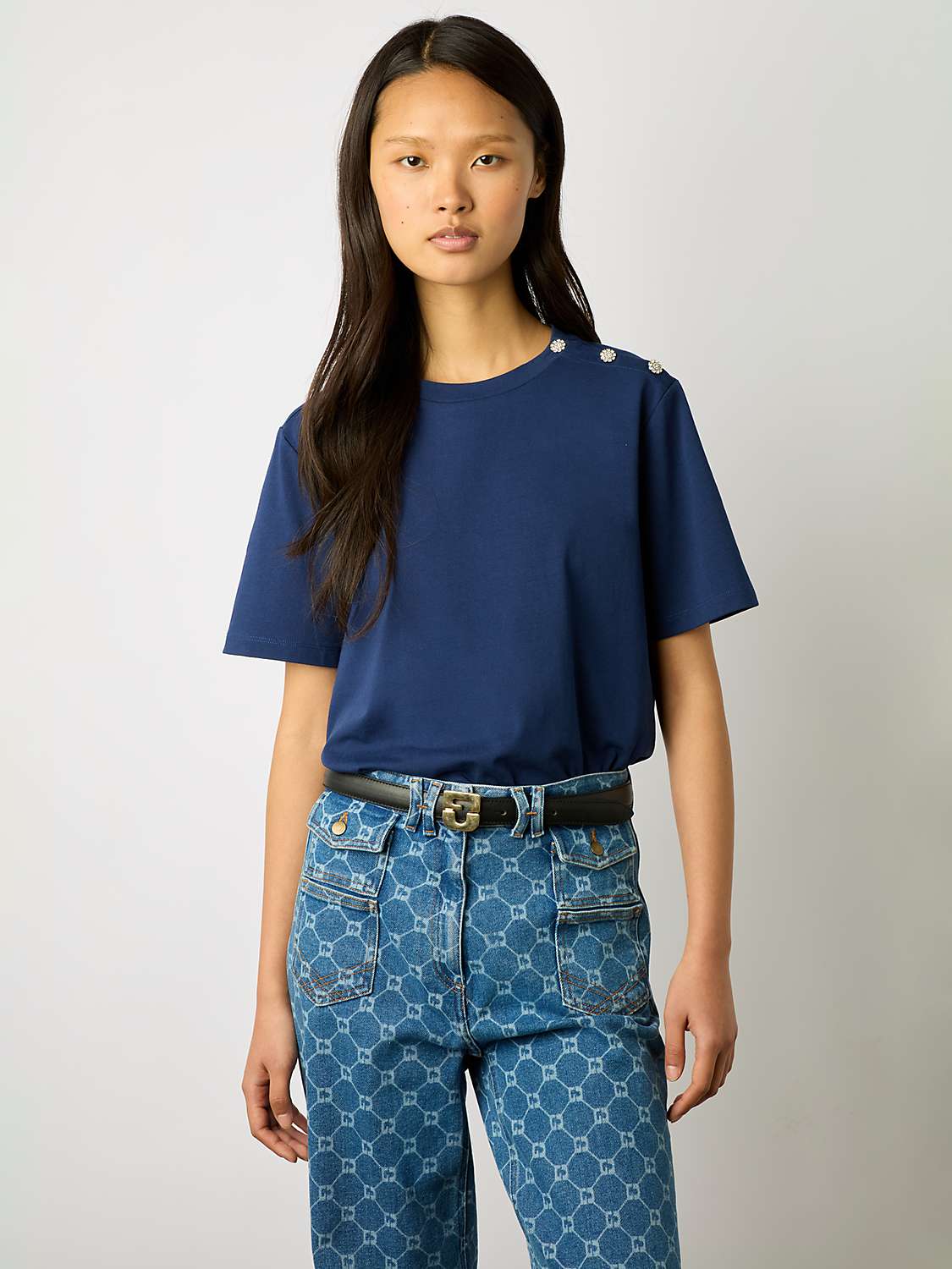 Buy Gerard Darel Myrtha Cotton T-shirt Online at johnlewis.com