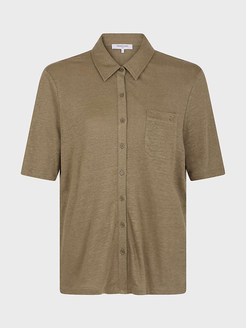 Buy Gerard Darel Mylene Linen Shirt Online at johnlewis.com