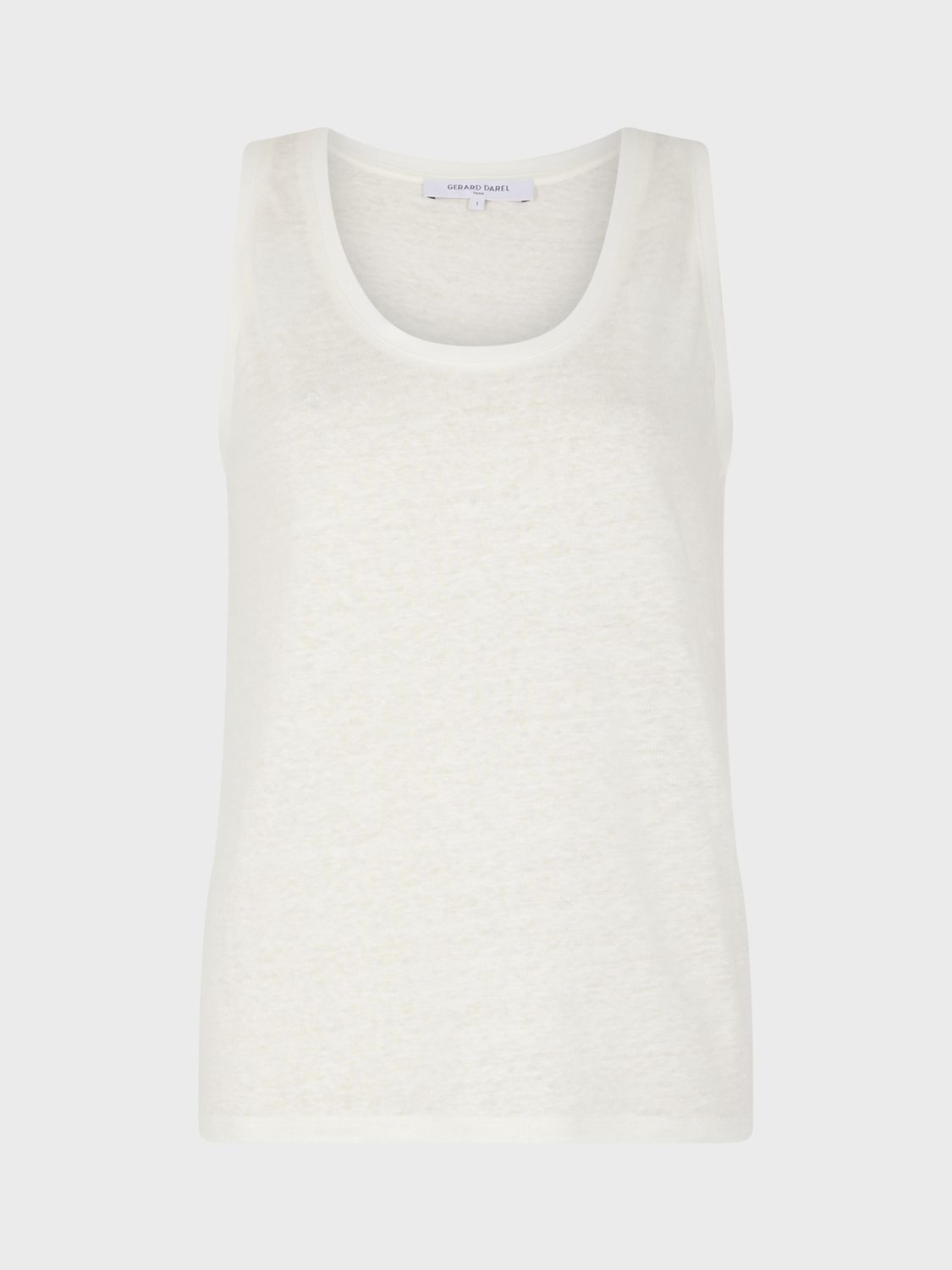 Buy Gerard Darel Margot T-Shirt, Ecru Online at johnlewis.com