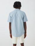 Armor Lux Chemise Comfort Striped Short Sleeve Shirt, Raye Bleu