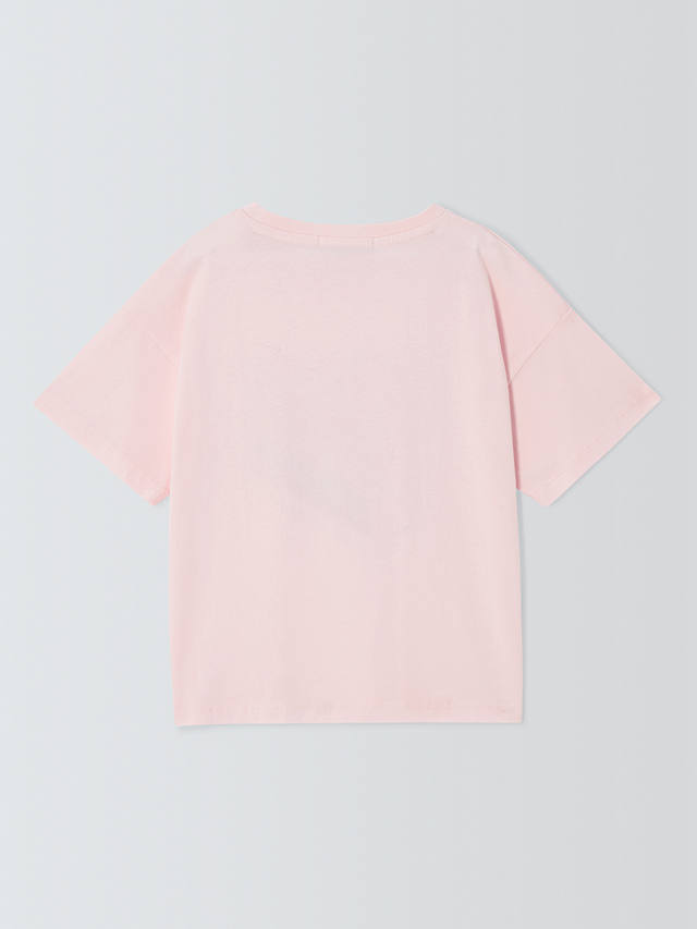 Olivia Rubin Kids' Mallory Rainbow Cake T-Shirt, Light Pink