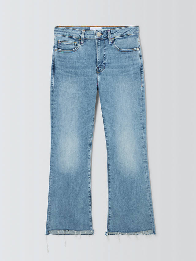 FRAME Le Crop Mini Bootcut Jeans, Light Blue