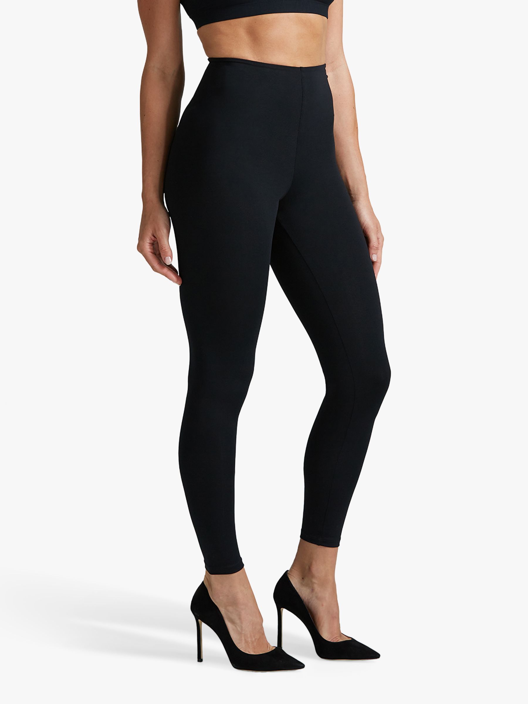 Commando Classic Smoothing Control Leggings, Black at John Lewis & Partners