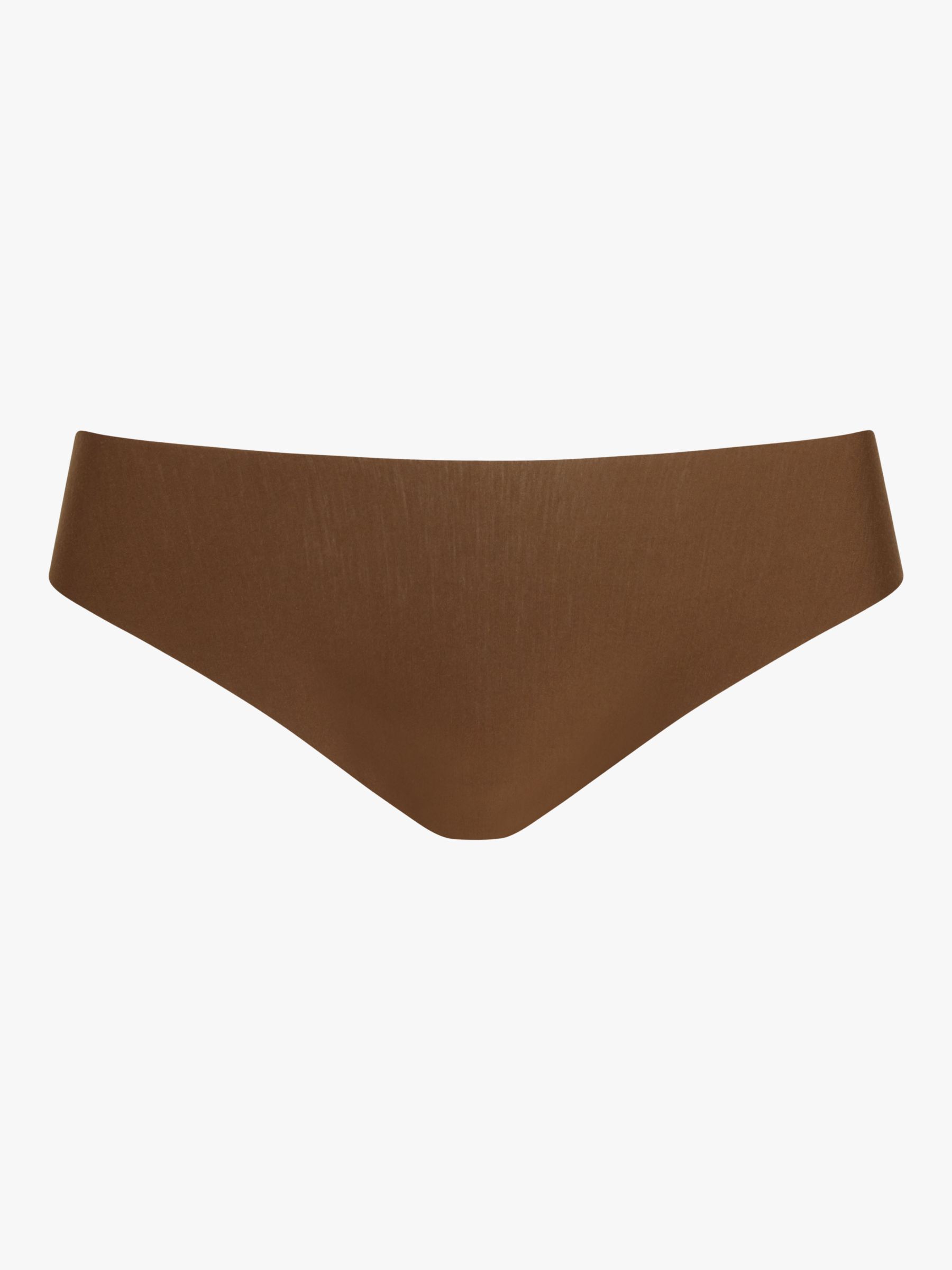 Commando Butter Mid-Rise Seamless Thong, Cinnamon at John Lewis & Partners