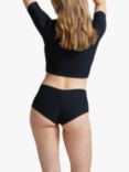 Commando Butter Seamless Hipster Knickers, Black