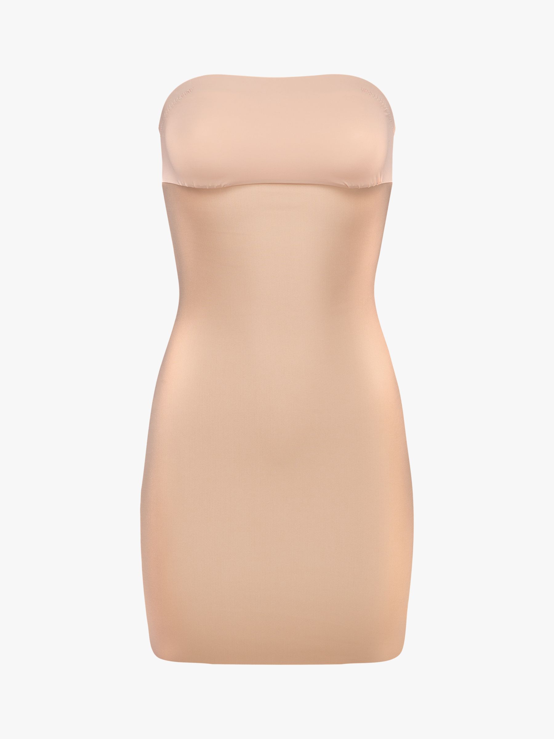 Commando Seamless Two-Faced Tech Control Strapless Slip, Beige at