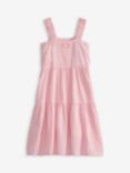 Barbour Kids' Mia Gingham Dress, Pink