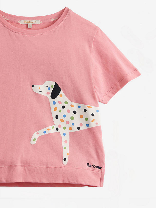 Barbour Kids' Annabelle T-Shirt, Pink