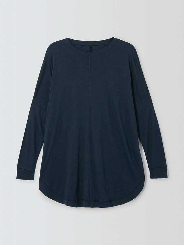 AND/OR Orla Long Sleeve Jersey Top, Dark Blue