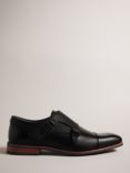 Ted Baker Alicott Double Monk Leather Shoes, Black