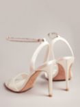 Ted Baker Hedree Jewellery Strap Satin Sandals, Ivory