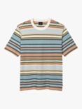 Paul Smith Stripe Short Sleeve T-Shirt, Orange/Multi, Orange/Multi