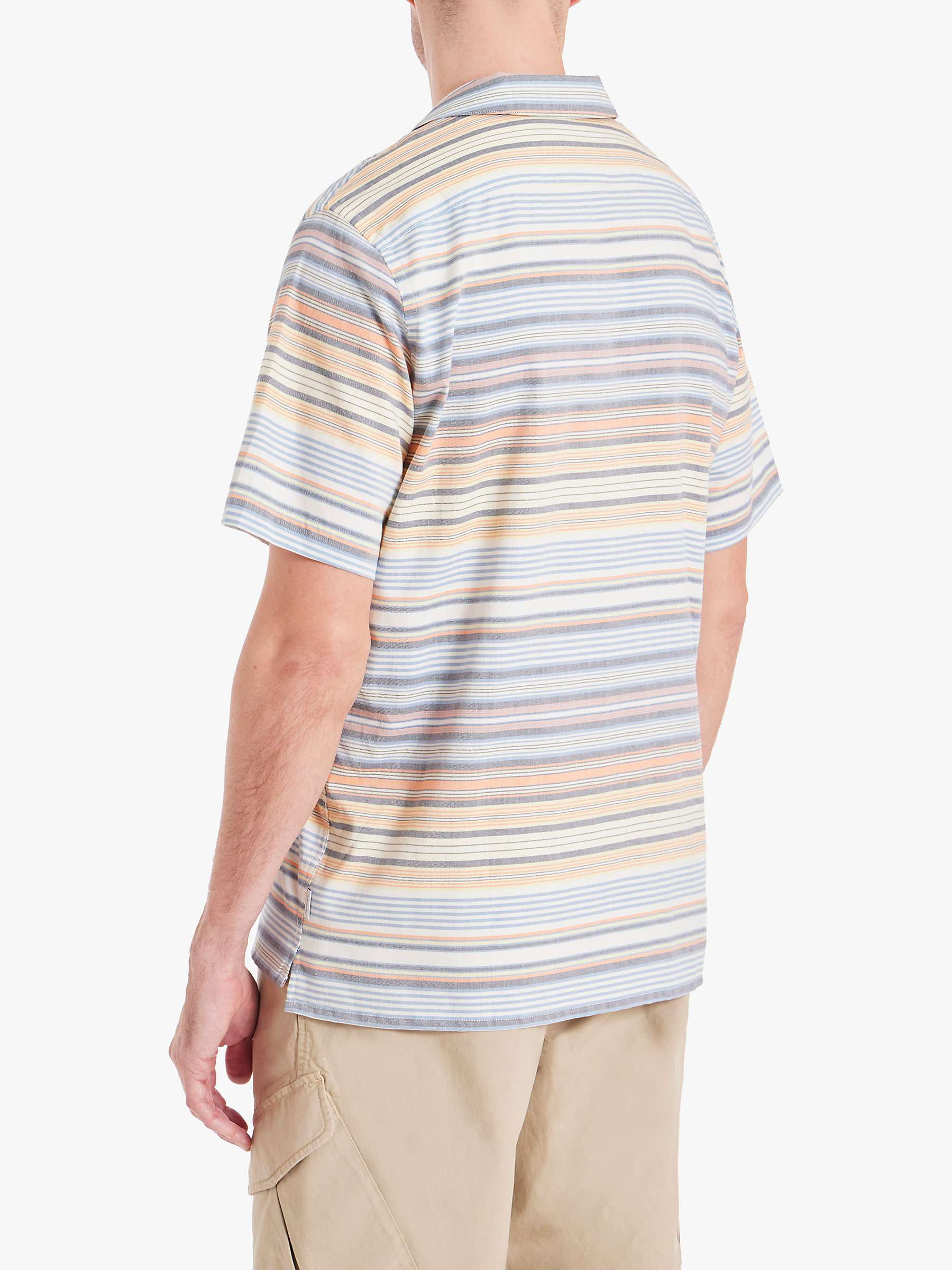 Buy Paul Smith Casual Fit Stripe Cotton Shirt, Multi Online at johnlewis.com