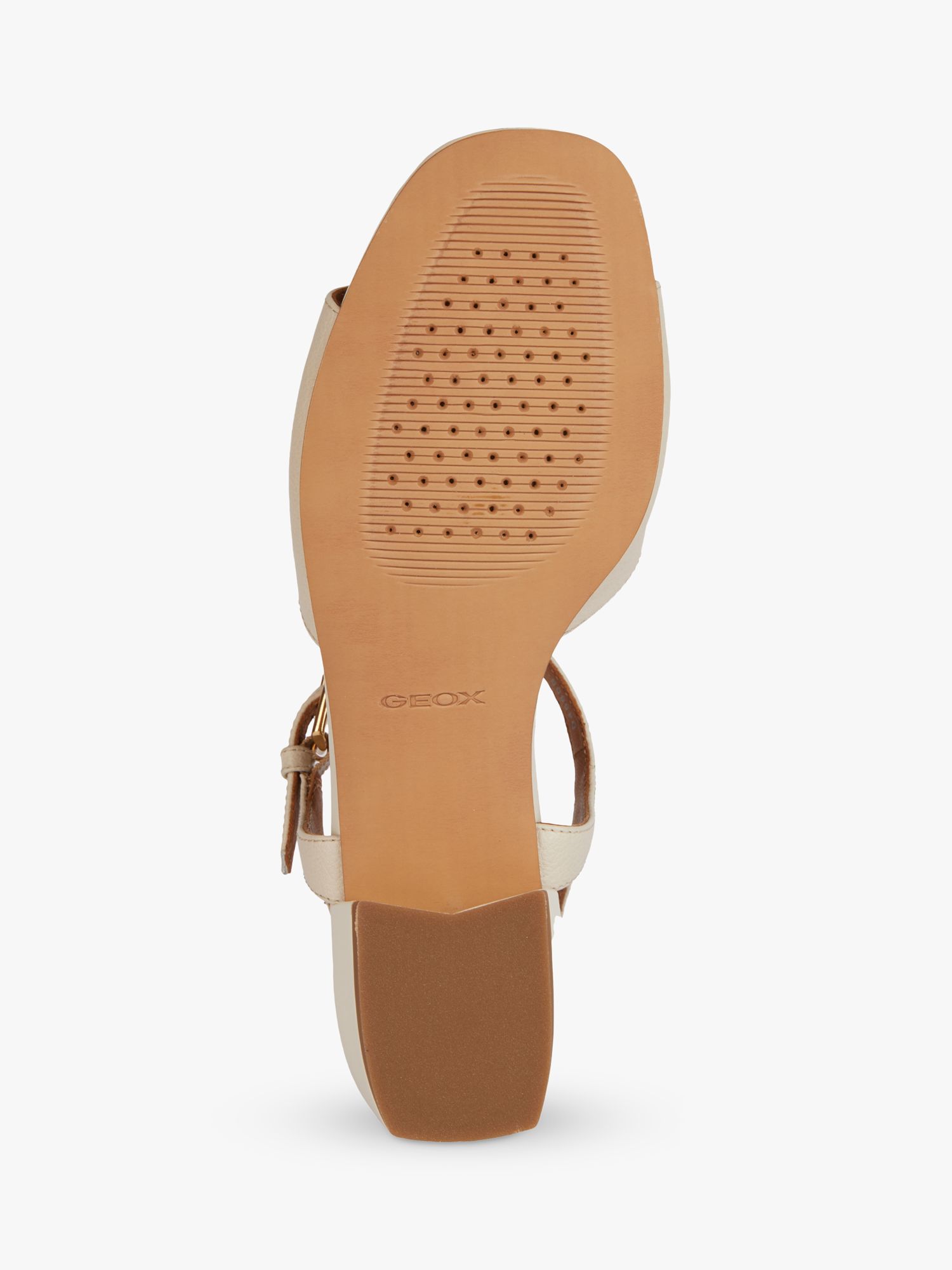 Geox New Eraklia Leather Sandals, Sand, EU41
