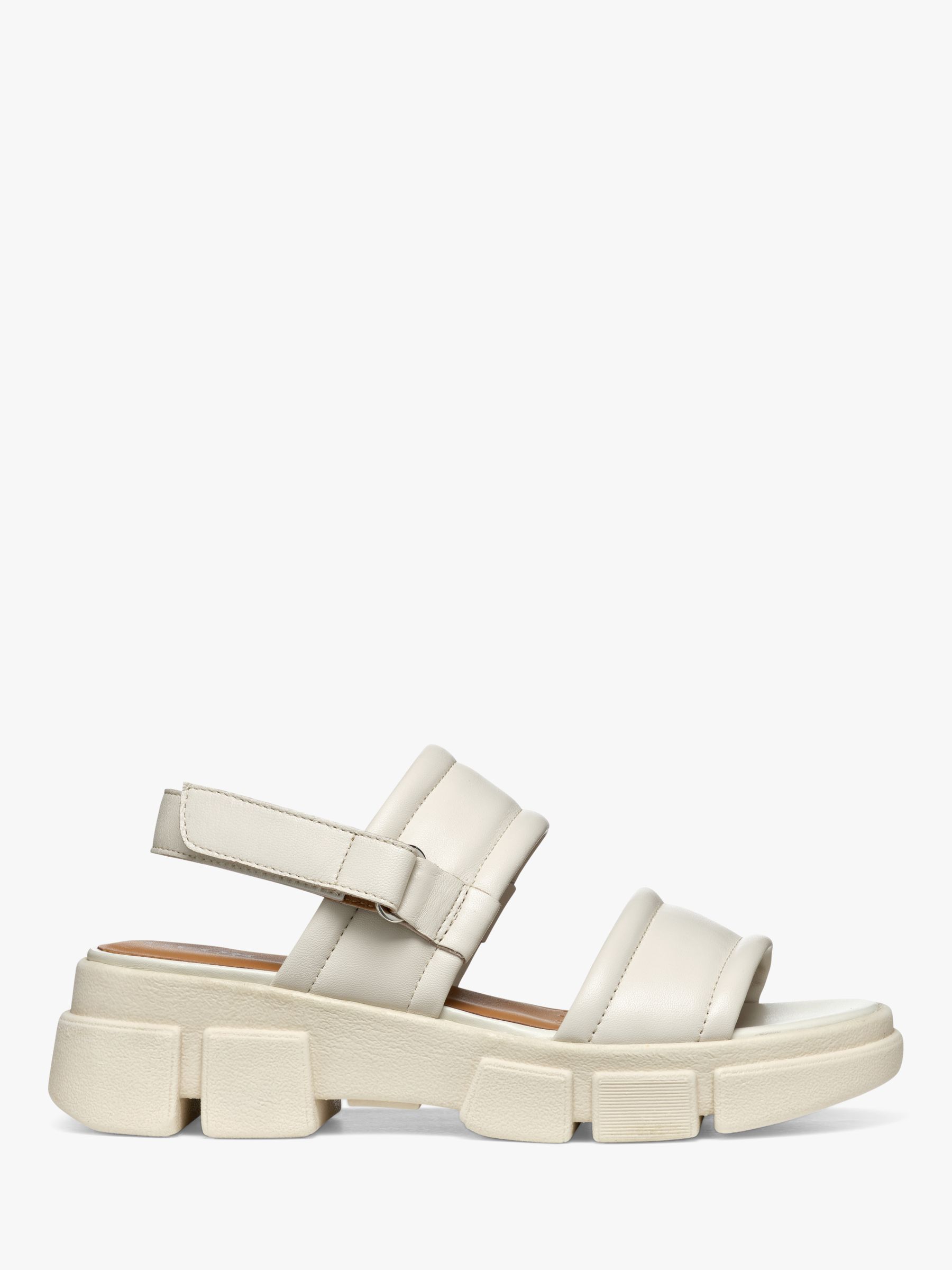 Geox Lisbona Leather Sandals, Sand