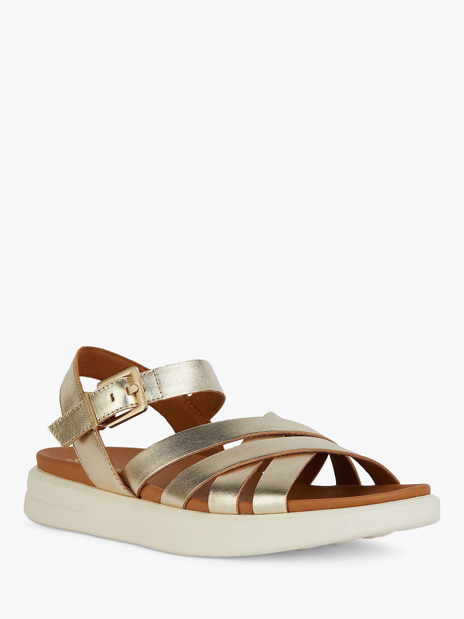 Buy Geox Xand 2S Lightweight Breathable Leather Sandals Online at johnlewis.com