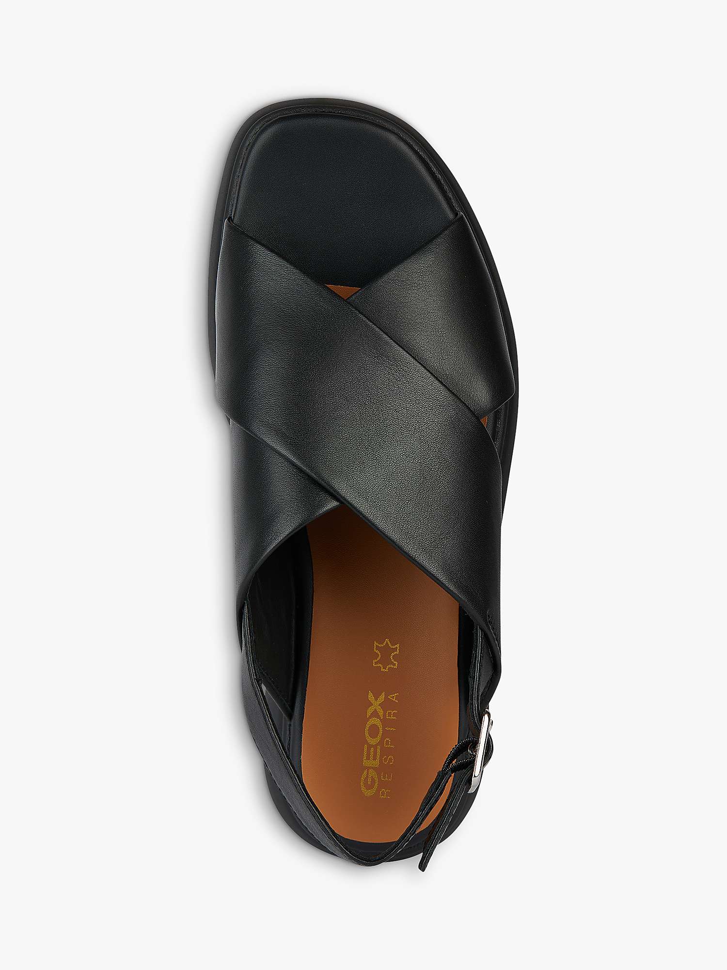 Buy Geox Spherica EC4.1 S Leather Flatform Sandals Online at johnlewis.com
