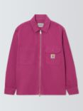 Carhartt WIP Rainer Zip Through Shacket, Magenta