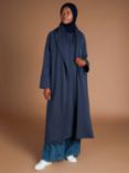 Aab Cosy Fleece Cover Up, Navy