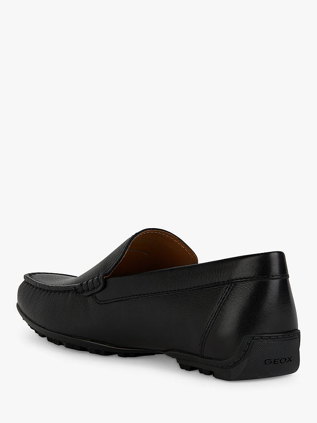 Geox Kosmopolis + Grip Leather Loafers, Black               