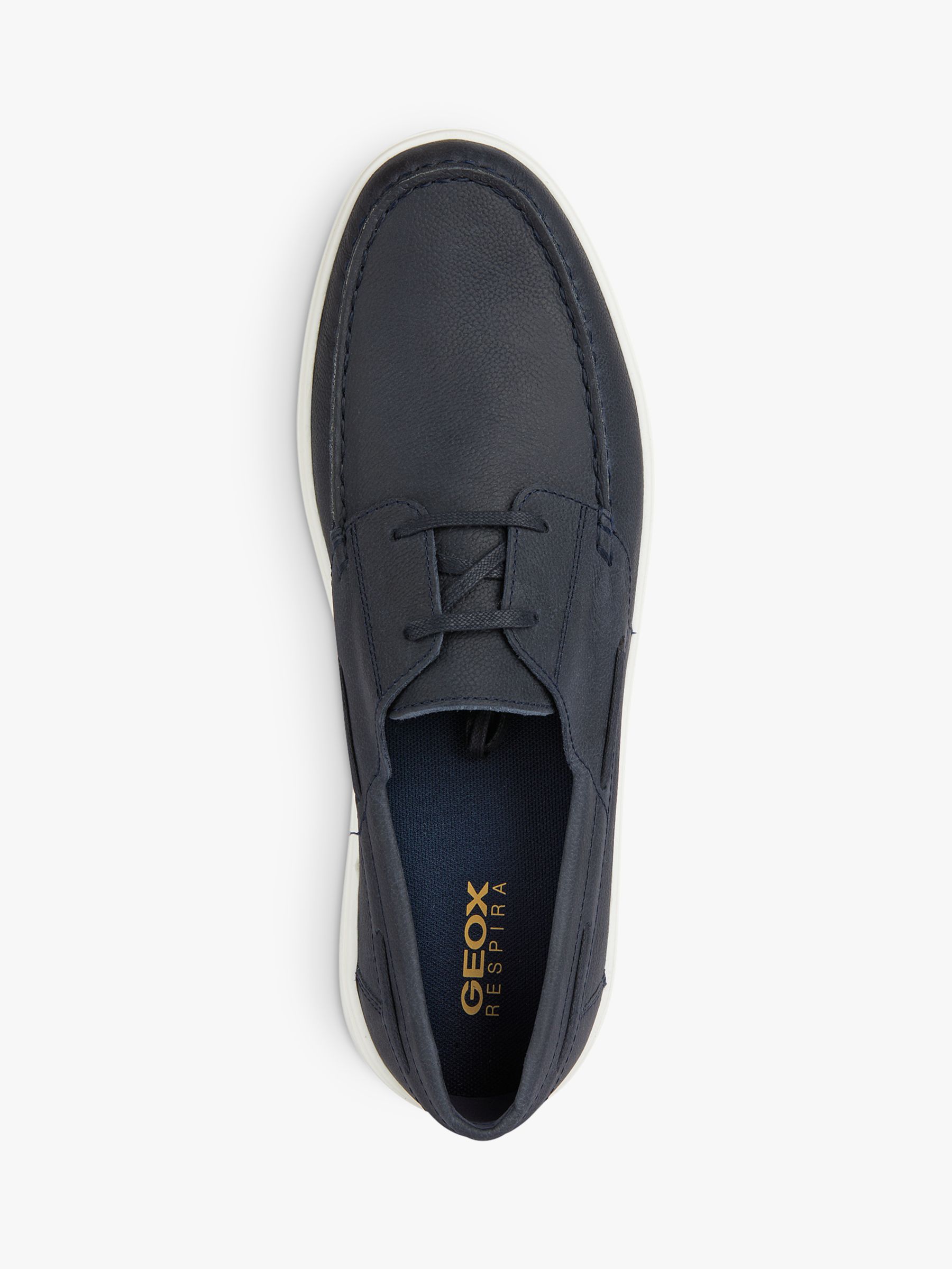 Geox Avola Leather Loafers, Navy, EU44
