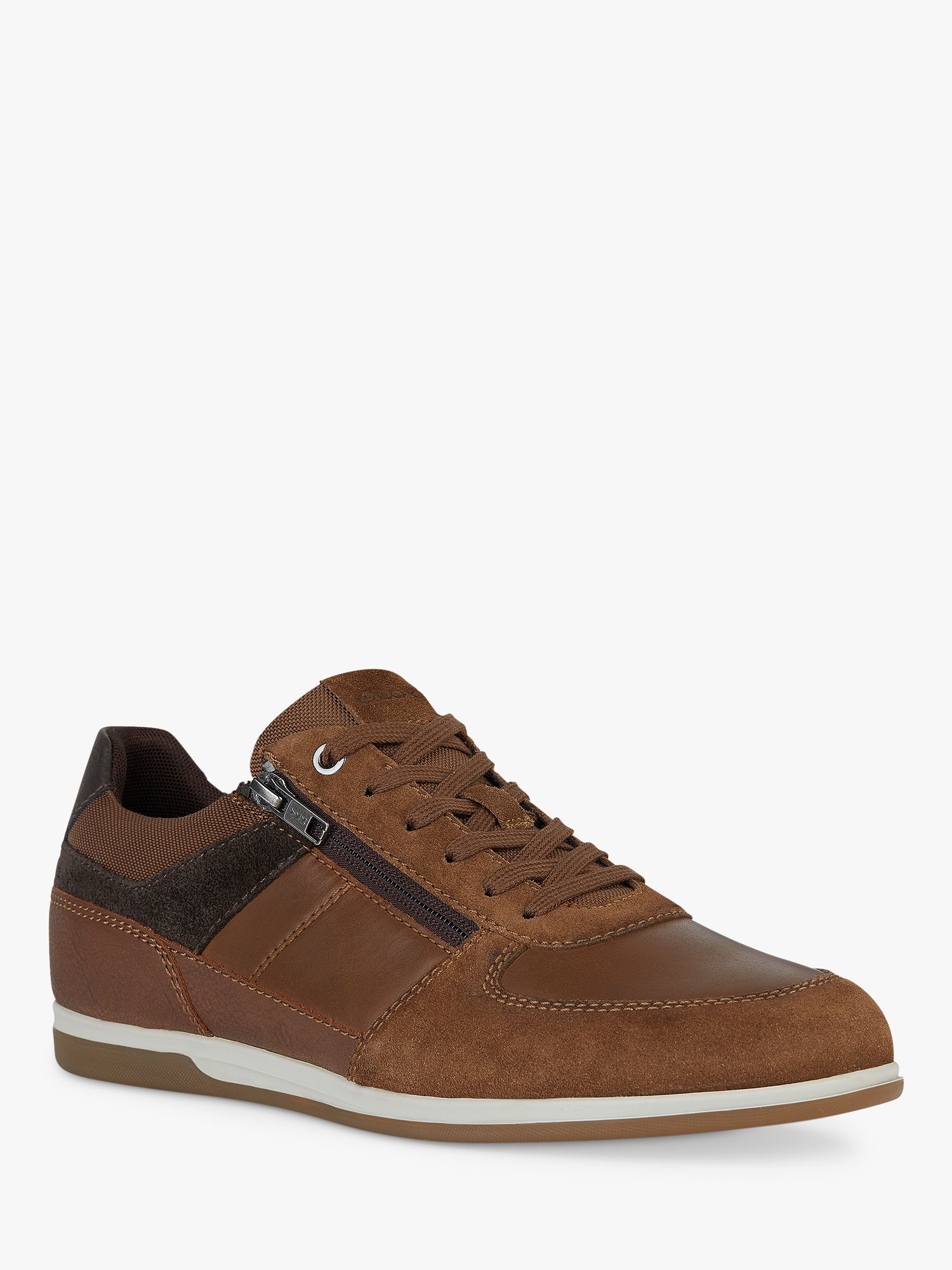 Geox Renan Low Cut Sneakers, Brown, EU39