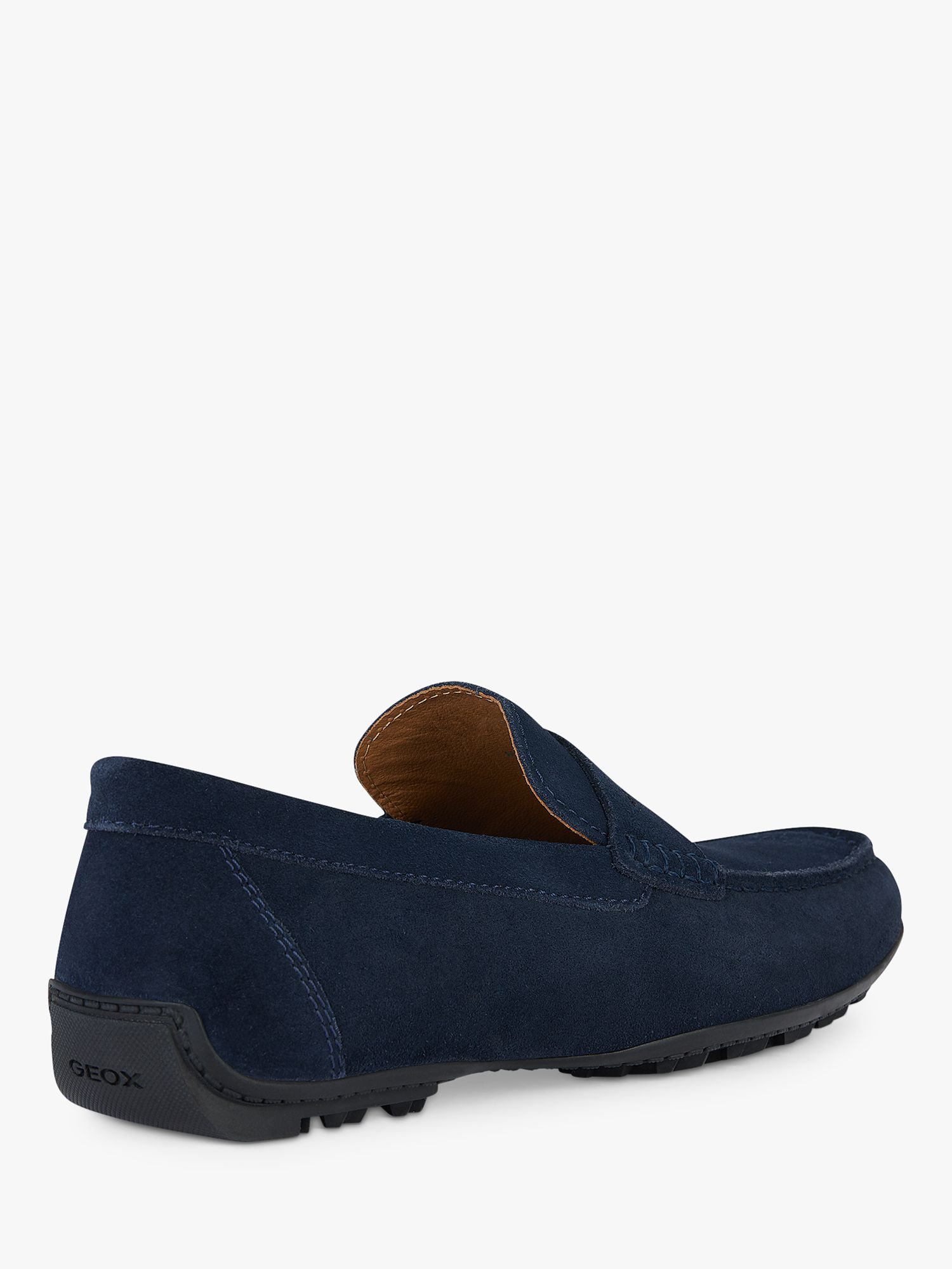 Geox Kosmopolis + Grip Leather Loafers, Navy, EU39
