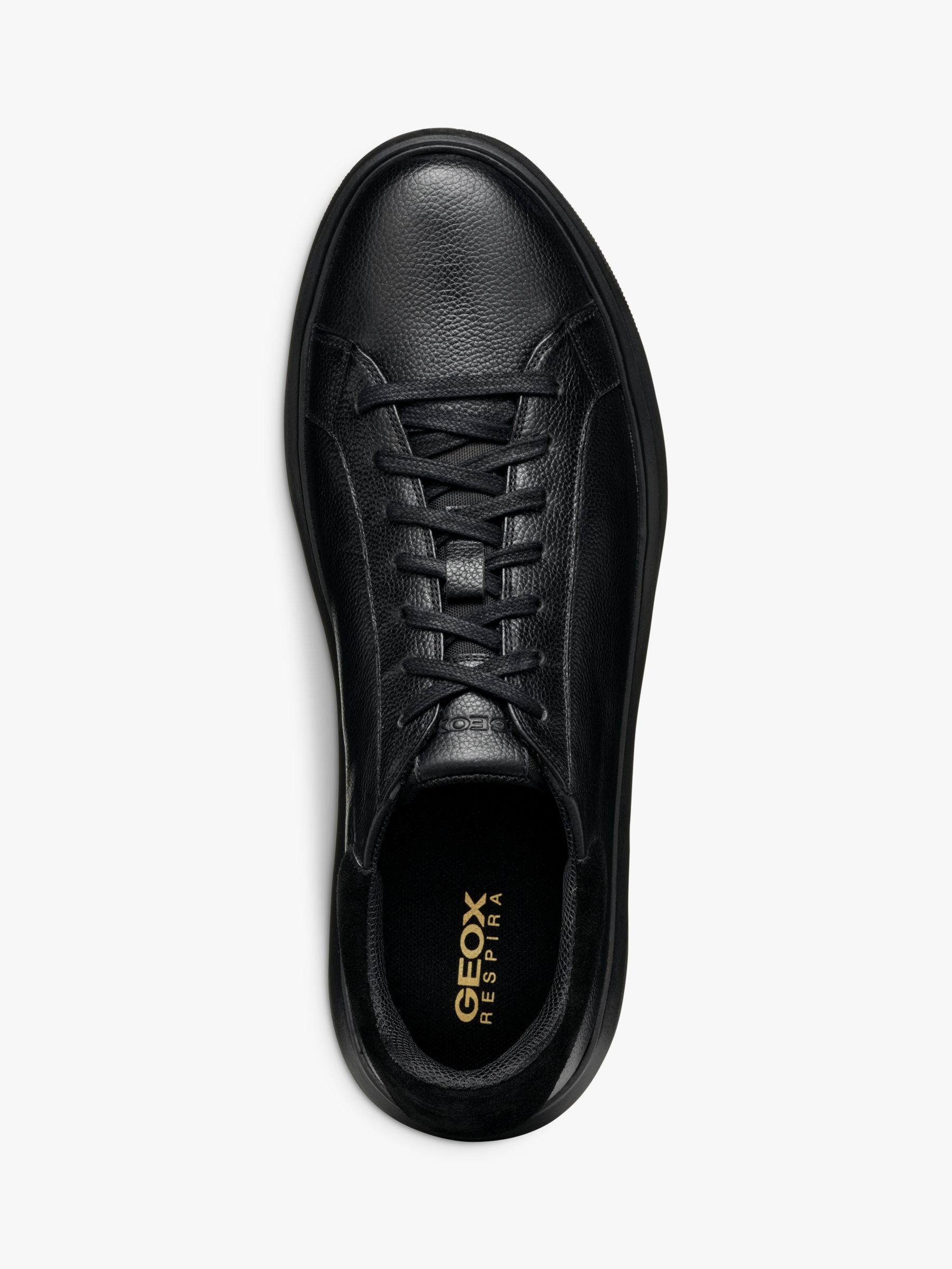 Buy Geox Deiven Low-Cut Trainers, Black Online at johnlewis.com