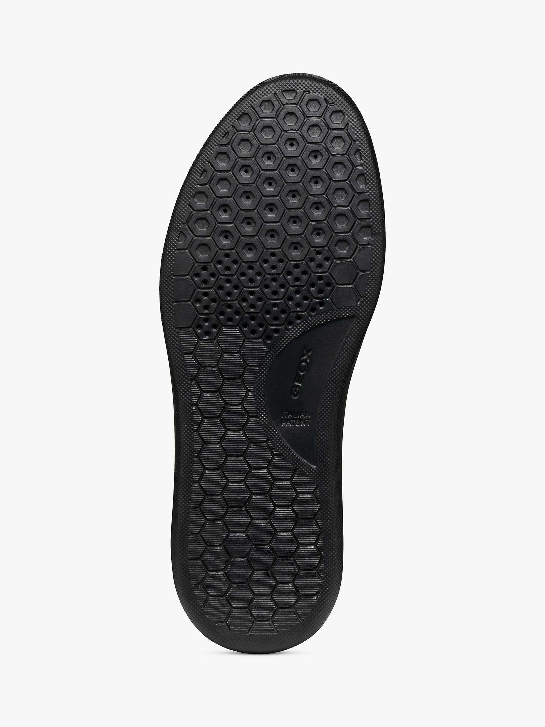 Buy Geox Deiven Low-Cut Trainers, Black Online at johnlewis.com