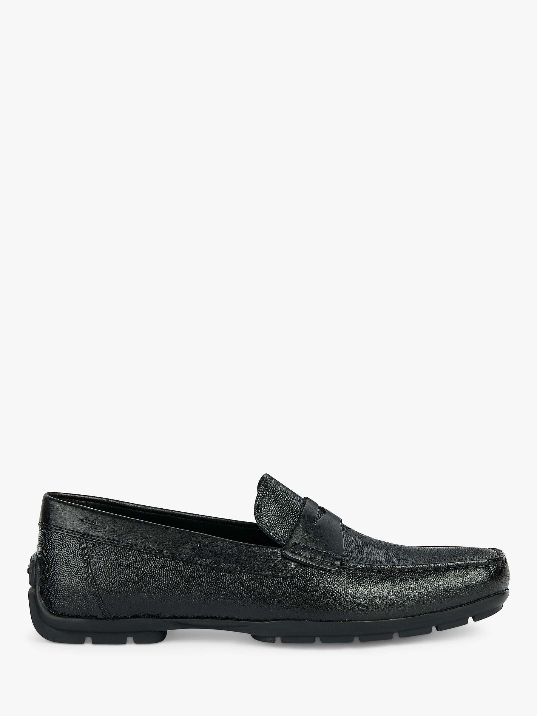 Buy Geox Moner W 2Fit Loafers, Black Online at johnlewis.com