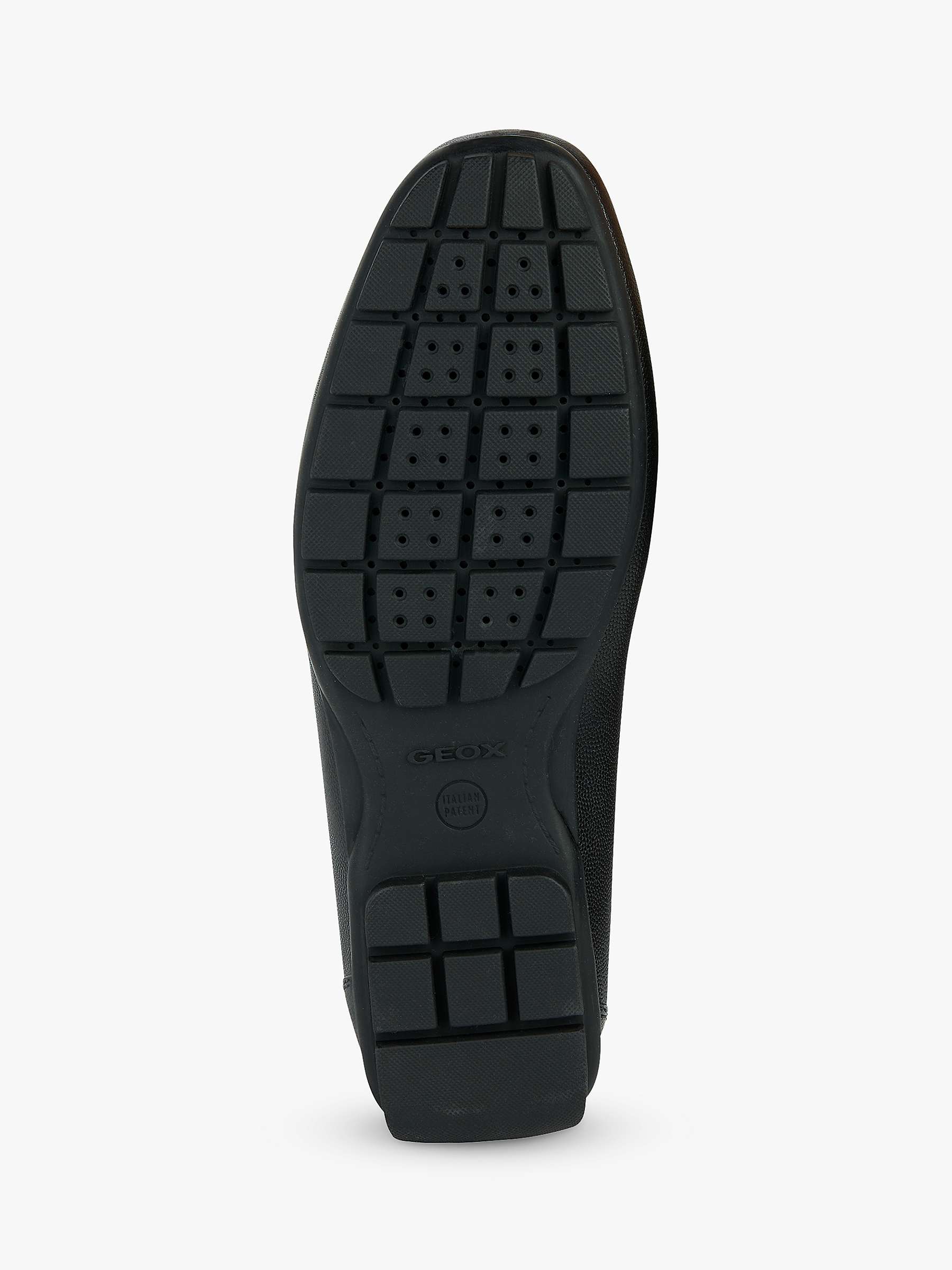 Buy Geox Moner W 2Fit Loafers, Black Online at johnlewis.com
