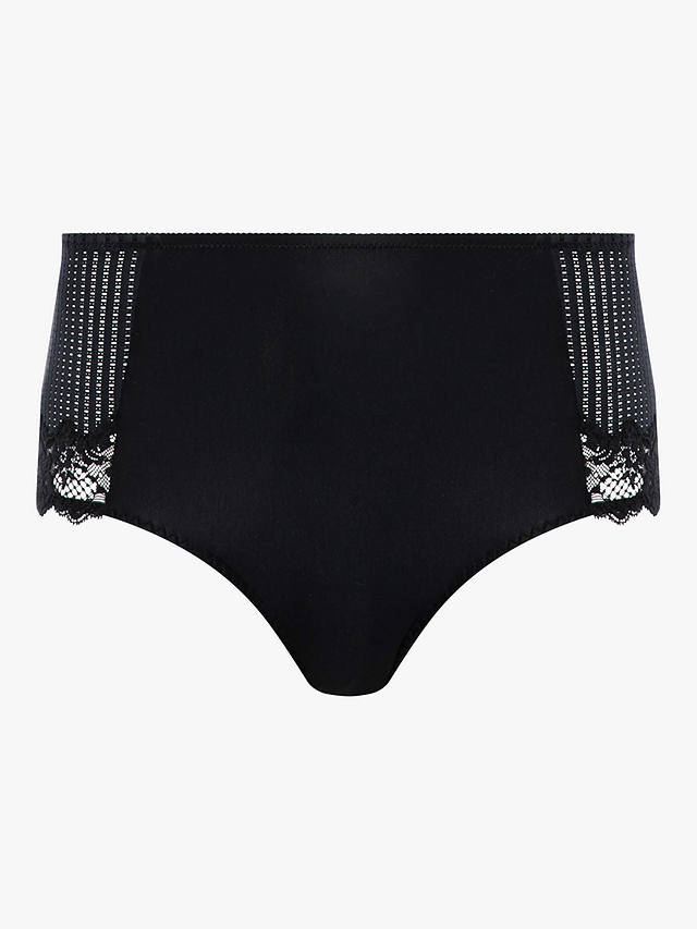 Chantelle Marilyn Soft Feel High Waisted Knickers, Black