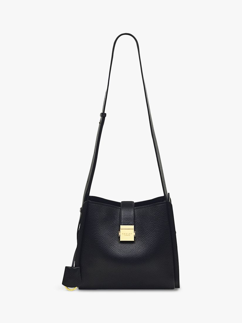 Radley Sloane Street Medium Ziptop Crossbody Bag, Black, One Size