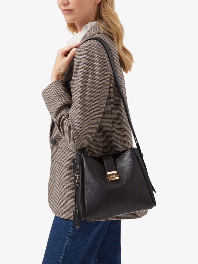 Radley Sloane Street Medium Ziptop Crossbody Bag, Black, One Size