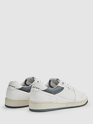 Reiss Astor Low Top Trainers, White