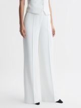 Truly Side Stripe Wide Leg Joggers, Cream at John Lewis & Partners