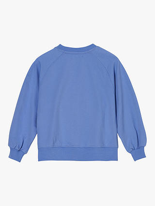 Angel & Rocket Kids' Flora Corsage Sweatshirt, Blue