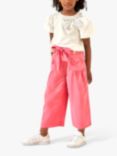 Angel & Rocket Kids' Poppy Wide Leg Trousers, Pink