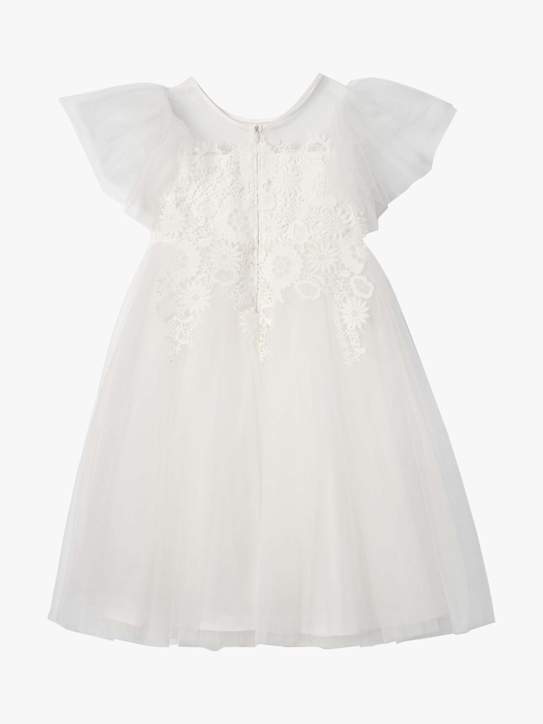 Buy Angel & Rocket Kids' Anelise Cascade Lace Dress Online at johnlewis.com